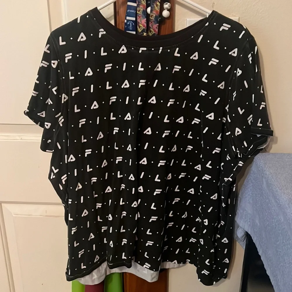 FILA Cropped t-shirt - Picture 1 of 1